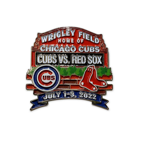Chicago Cubs Vs. Red Sox July 2022 Series Souvenir Pin