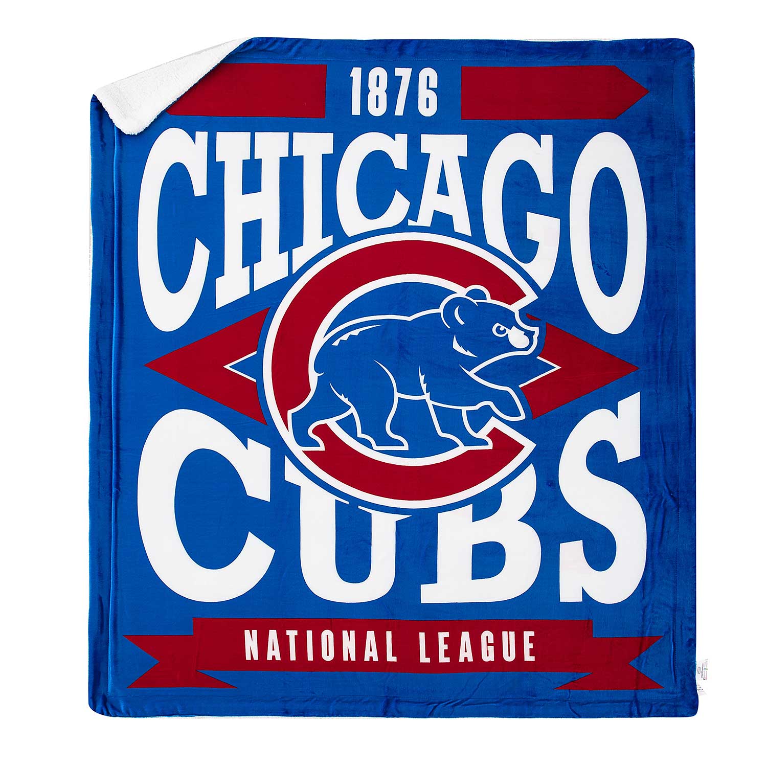 Chicago Cubs 84'' x 54'' Sweatshirt Blanket