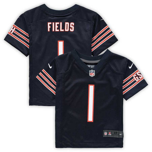 Chicago Bears Justin Fields Toddler Game Replica Jersey – Wrigleyville  Sports