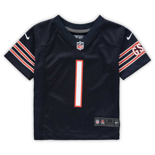 Chicago Bears Justin Fields Toddler Game Replica Jersey – Wrigleyville  Sports
