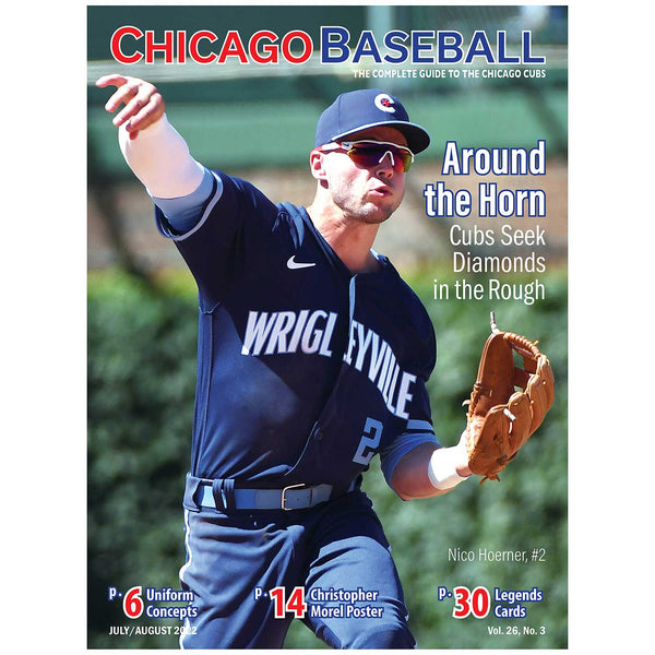 Chicago Baseball July/August 2022 Issue Program/Scorecard
