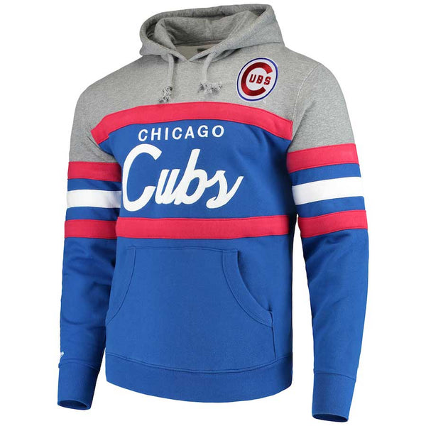 NEW MITCHELL AND NESS COOPERSTOWN MLB CHICAGO CUBS HOODIE LARGE