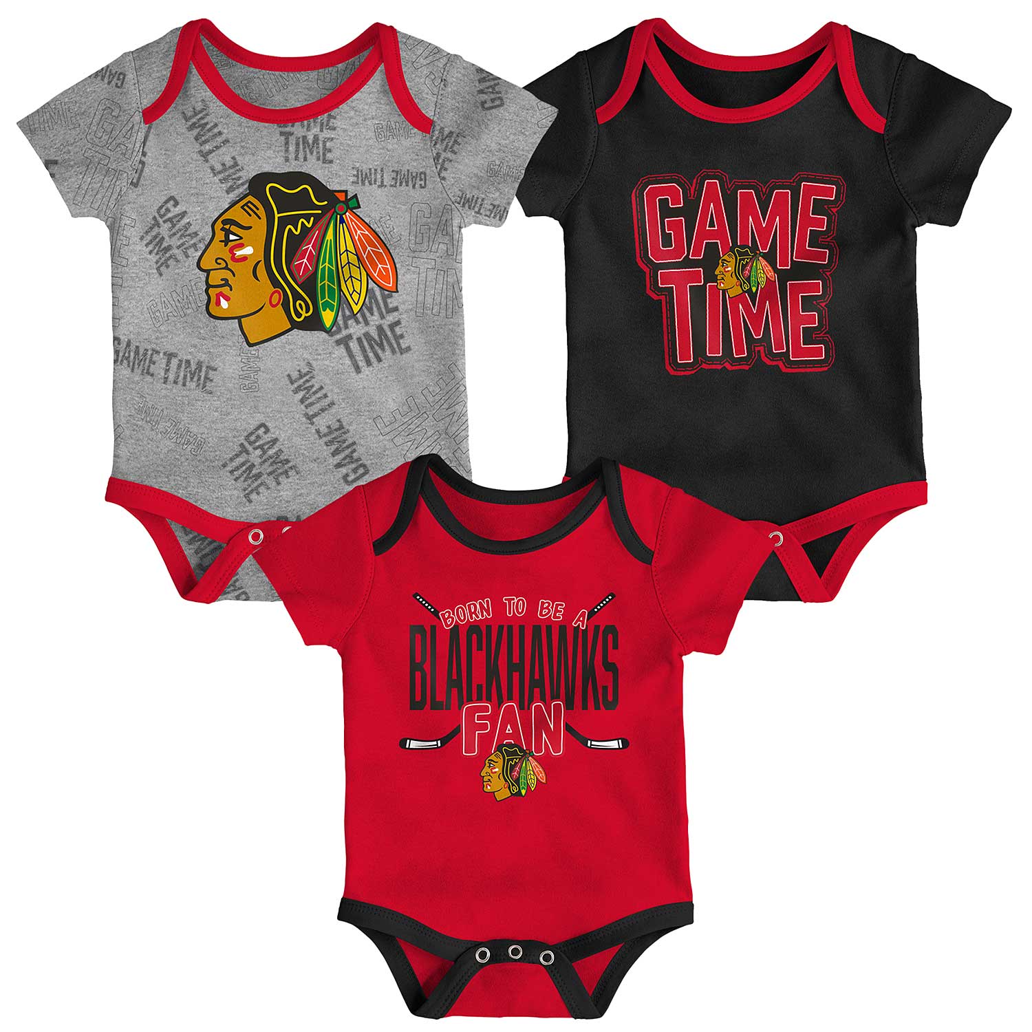 Blackhawks discount baby onesie