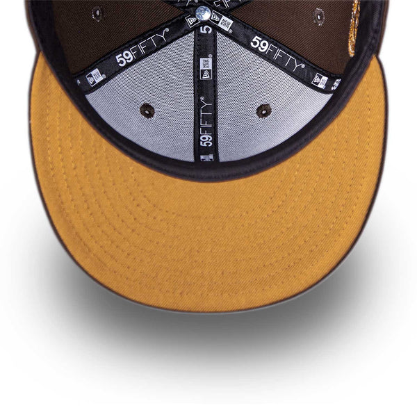 Walnut Orange New Era 59FIFTY Fitted Hat 7 1/4