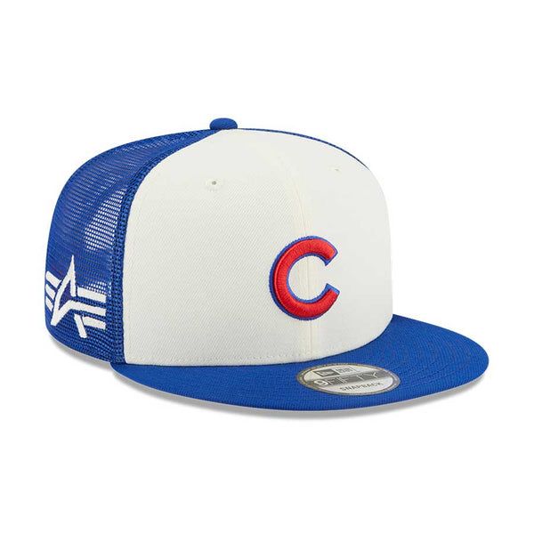Chicago Cubs Men's New Era 9Fifty Classic Trucker Snapback Hat