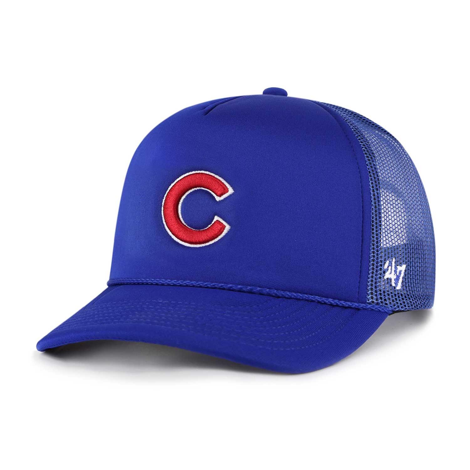 Chicago Cubs '47 2022 Spring Training Panorama Trucker Snapback Hat -  Royal/White