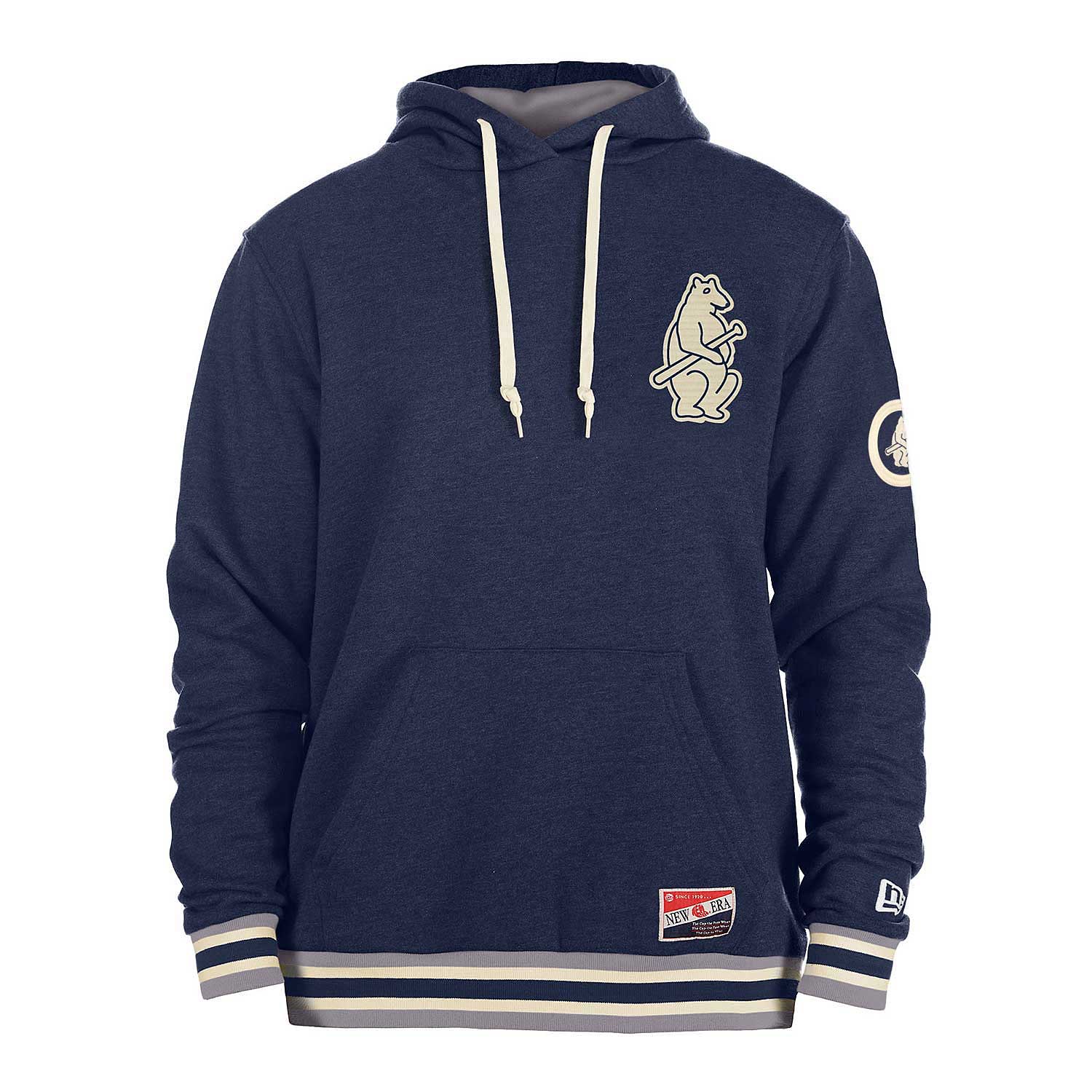 Chicago Cubs 1914 Cooperstown Bi-Blend Fleece Hooded Sweatshirt