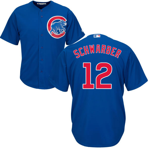 Kyle Schwarber official Cubs jersey from  Free