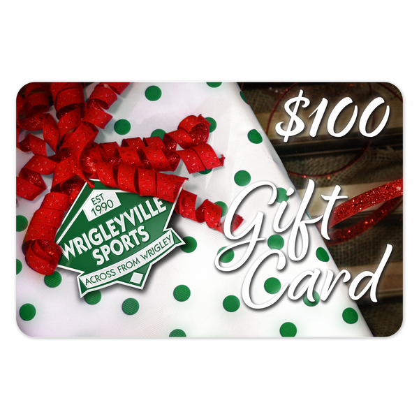 Wrigleyville Sports $100 PROMOTIONAL Gift Card with $15 BONUS CARD