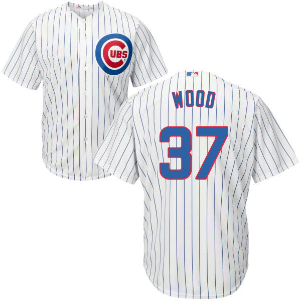 Chicago Cubs Travis Wood Youth Home Cool Base Replica Jersey