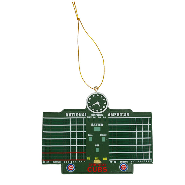 Chicago Cubs Wrigley Field Scoreboard Ornament