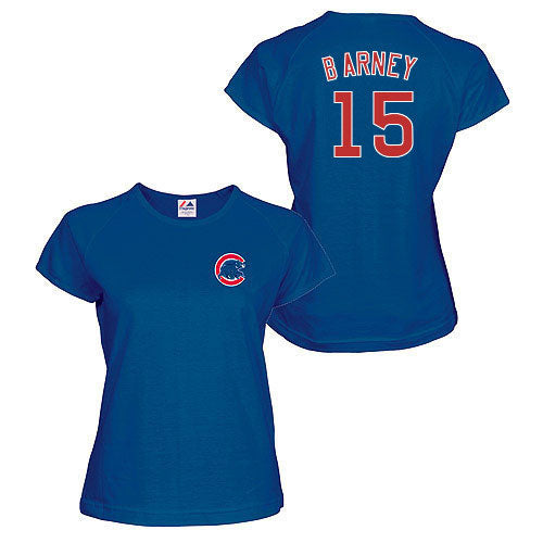 Chicago Cubs Darwin Barney Ladies Name and Number T-Shirt