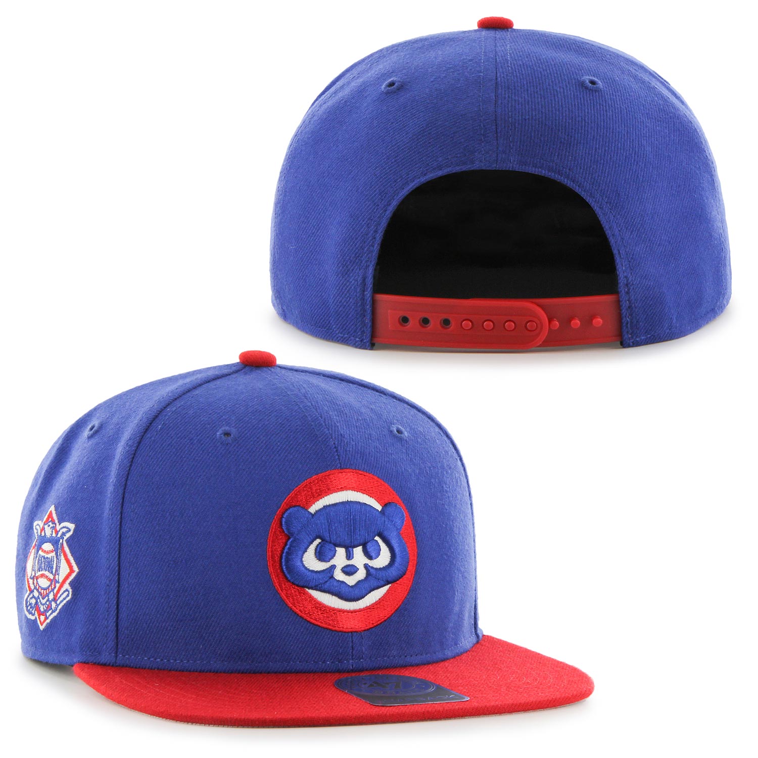 Men's '47 Royal Chicago Cubs Sure Shot Classic Franchise Fitted Hat