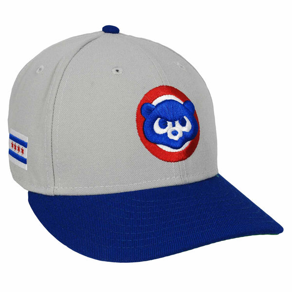 Chicago Cubs 84 Logo City Flag Low Crown 59FIFTY Fitted Cap 6 7/8 = 21 5/8 in = 55cm