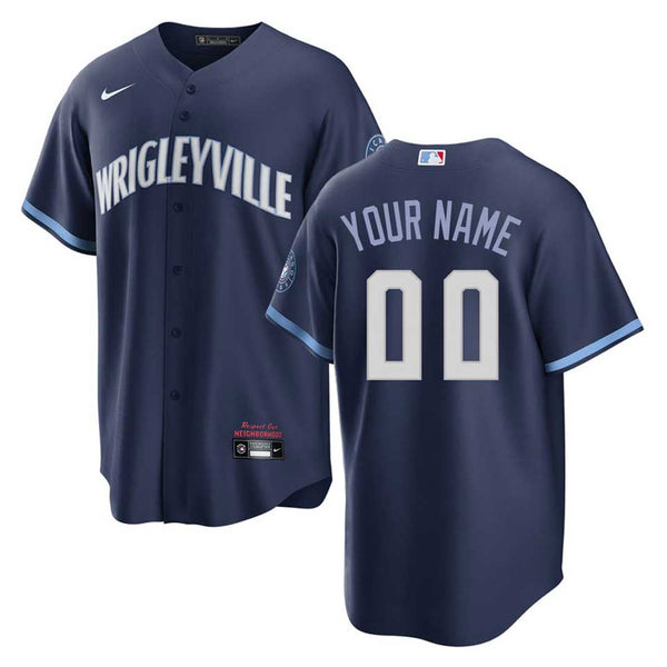 Chicago Cubs Customized Nike City Connect Replica Jersey – Wrigleyville  Sports