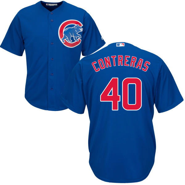 Chicago Cubs Willson Contreras Nike Alternate Replica Jersey with Authentic Lettering XXX-Large