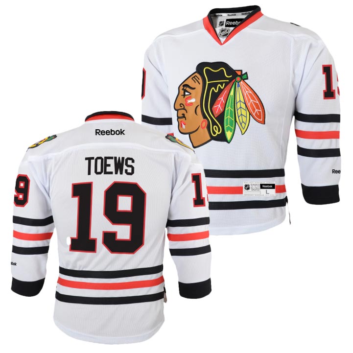 Youth Chicago Blackhawks Jonathan Toews Red Home Premier Jersey