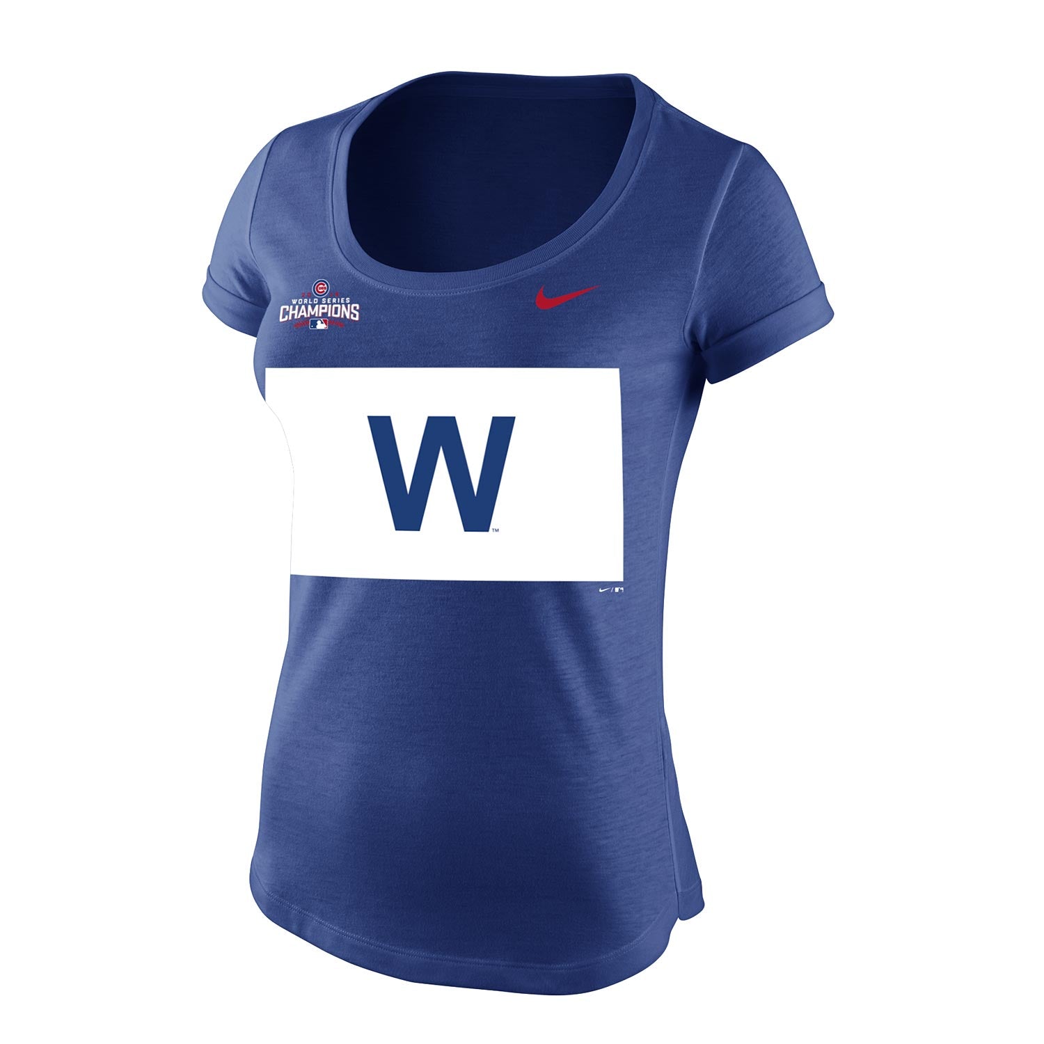 Men's Chicago Cubs Royal 2016 World Series Champions Wrigleyville T-Shirt