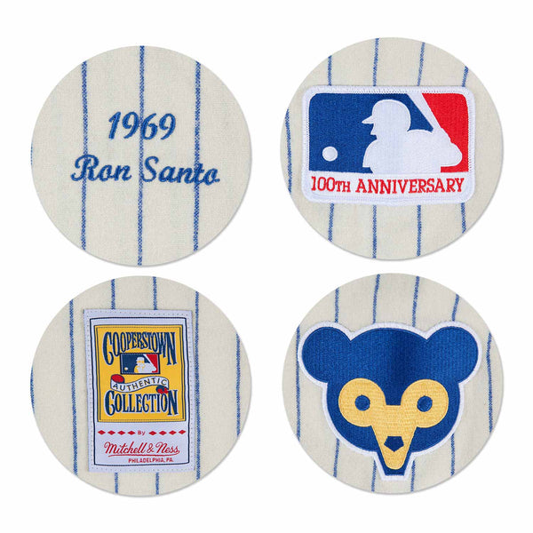 Chicago Cubs Ron Santo jersey lapel pin-Retro Wrigleyville Collection-PIZZA  MAN