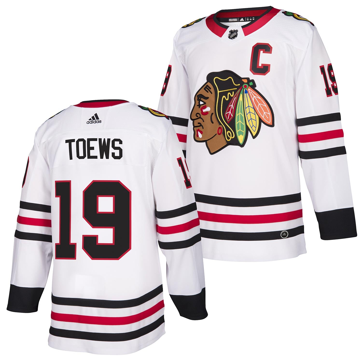 Men's Adidas Chicago Blackhawks Jonathan Toews Jersey