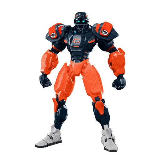 Fox Sport NFL CHICAGO BEARS ROBOT Action Figure Team Cleatus 11 Articulated