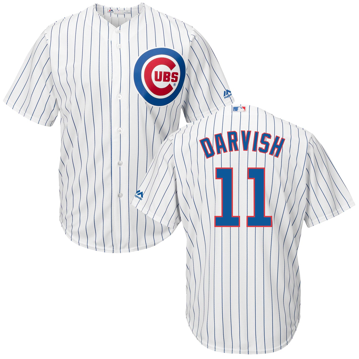 Chicago Cubs Yu Darvish Home Cool Base Replica Jersey
